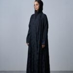 klosh abaya - dark blue
